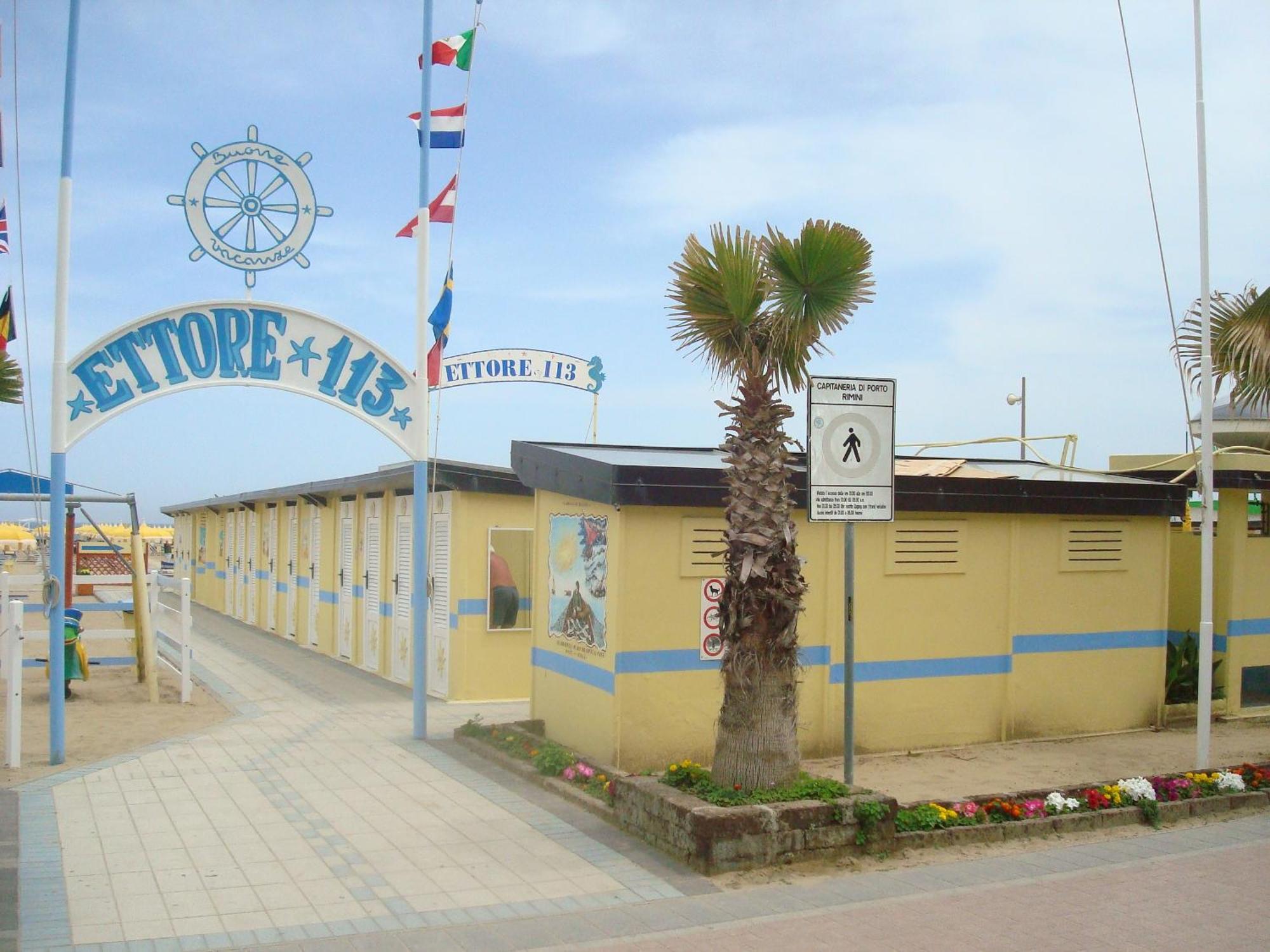 Hotel Amalfi Rimini Exterior foto